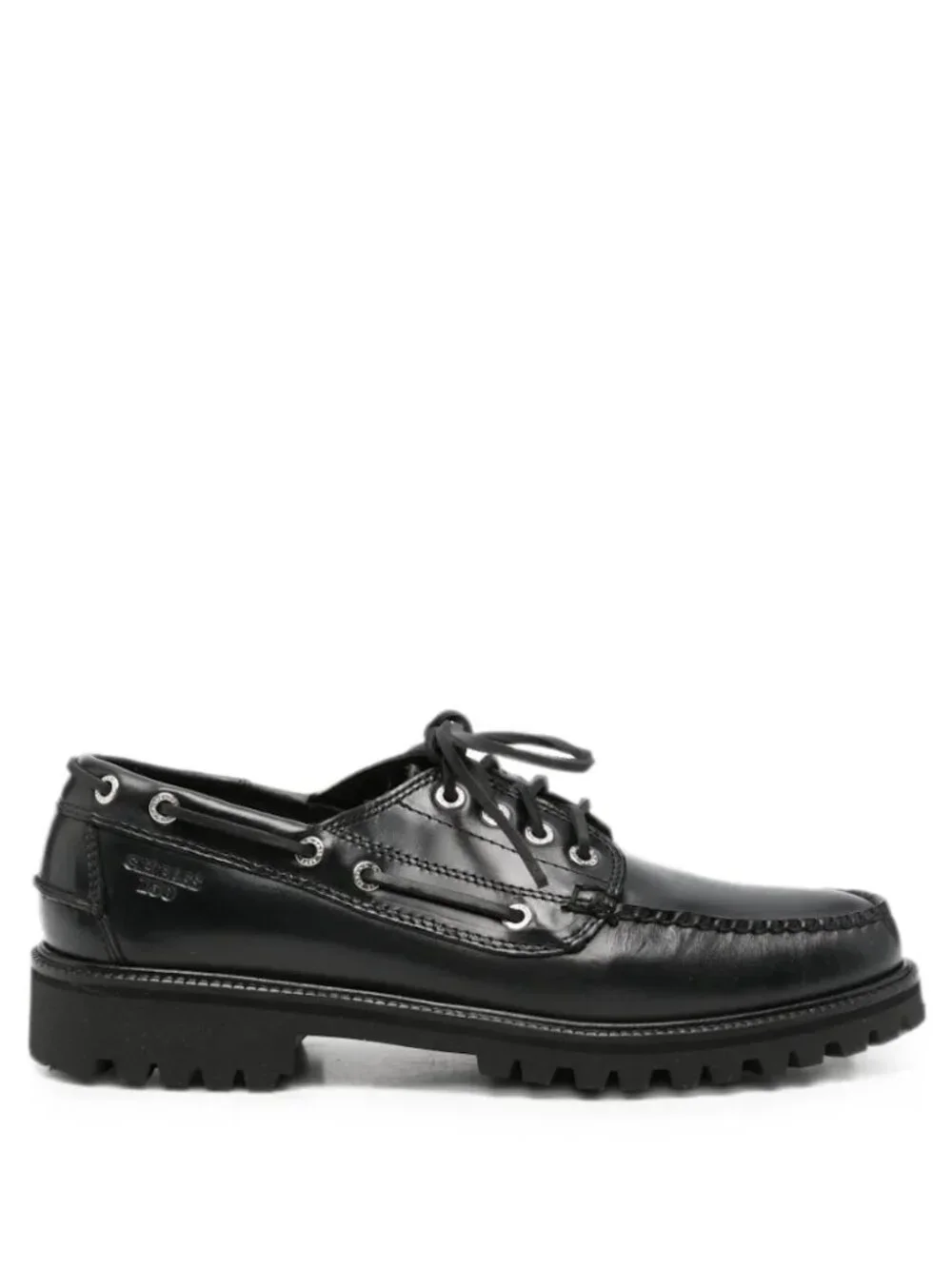G.H.Bass Black Ranger Boat Shoes in Size 10
